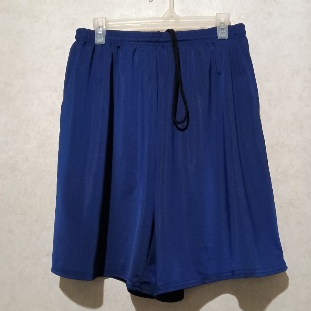 Athletic Works navy drawstring shorts size XL